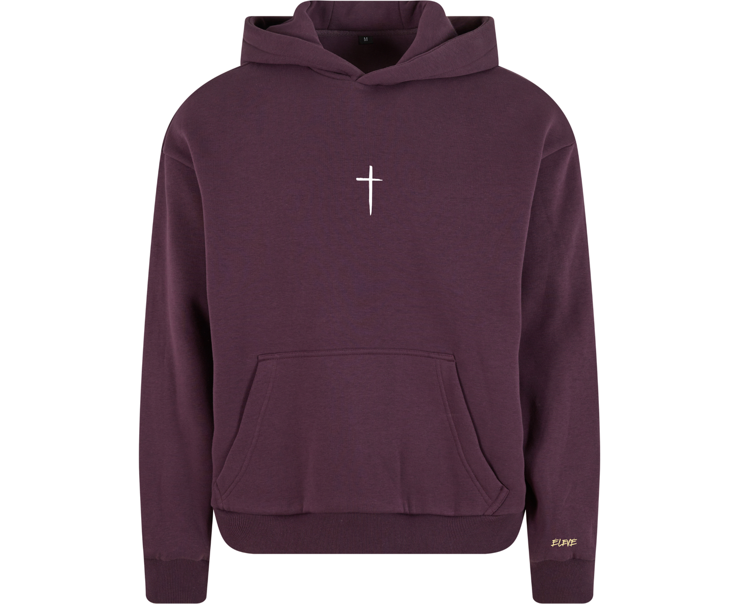 Eleve – The Cross Hoodie (Plum Purple)