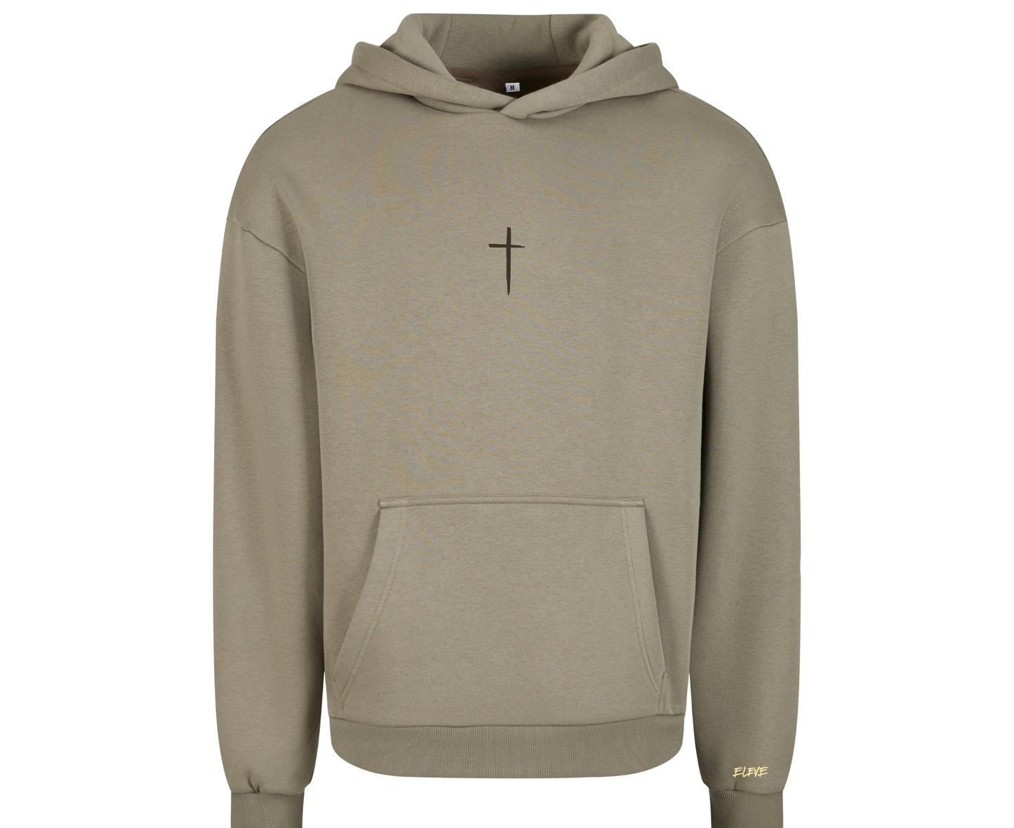 Eleve – The Cross Hoodie (Pale Olive)