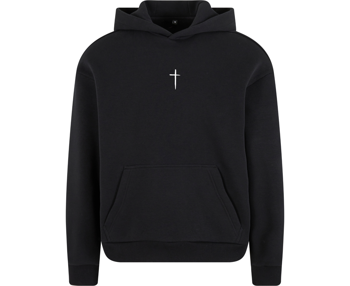 Get Right With God" Oversized Hoodie – Black